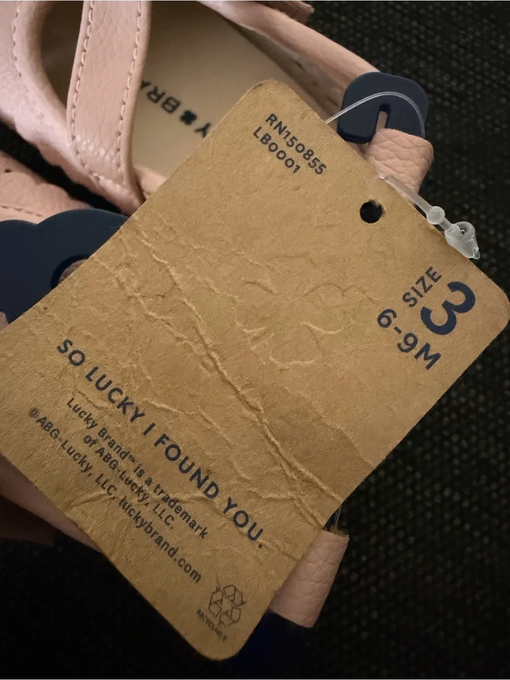 Lucky Brand Baby shoes - Blush